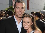 The original Bachelorette Trista here with husband Ryan whom she met on the show in 2003, still happily married now with 2 children Max 2 and Blakesley 2 months